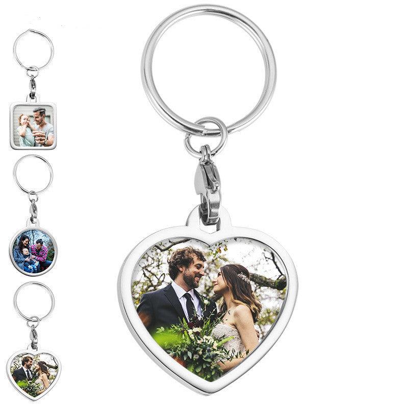 Porta Chaves Personalizado em Aço Inoxidável com Foto – Presente Criativo e Único - Prendas Personalizadas