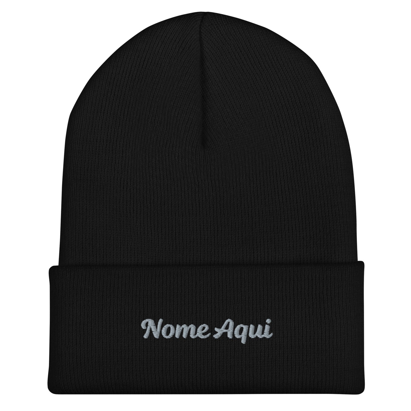 Gorro com Bainha Personalizado com Nome Bordado- Confortável e Elegante | Prendas Personalizadas