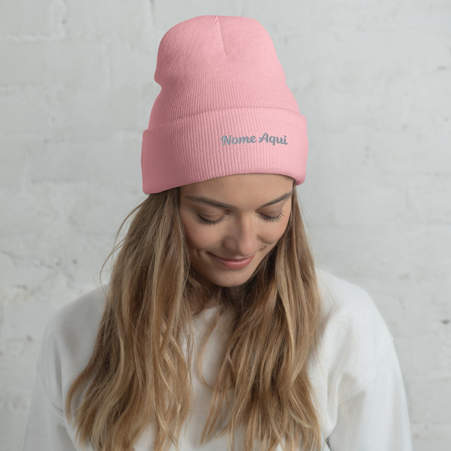 Gorro com Bainha Personalizado com Nome Bordado- Confortável e Elegante | Prendas Personalizadas