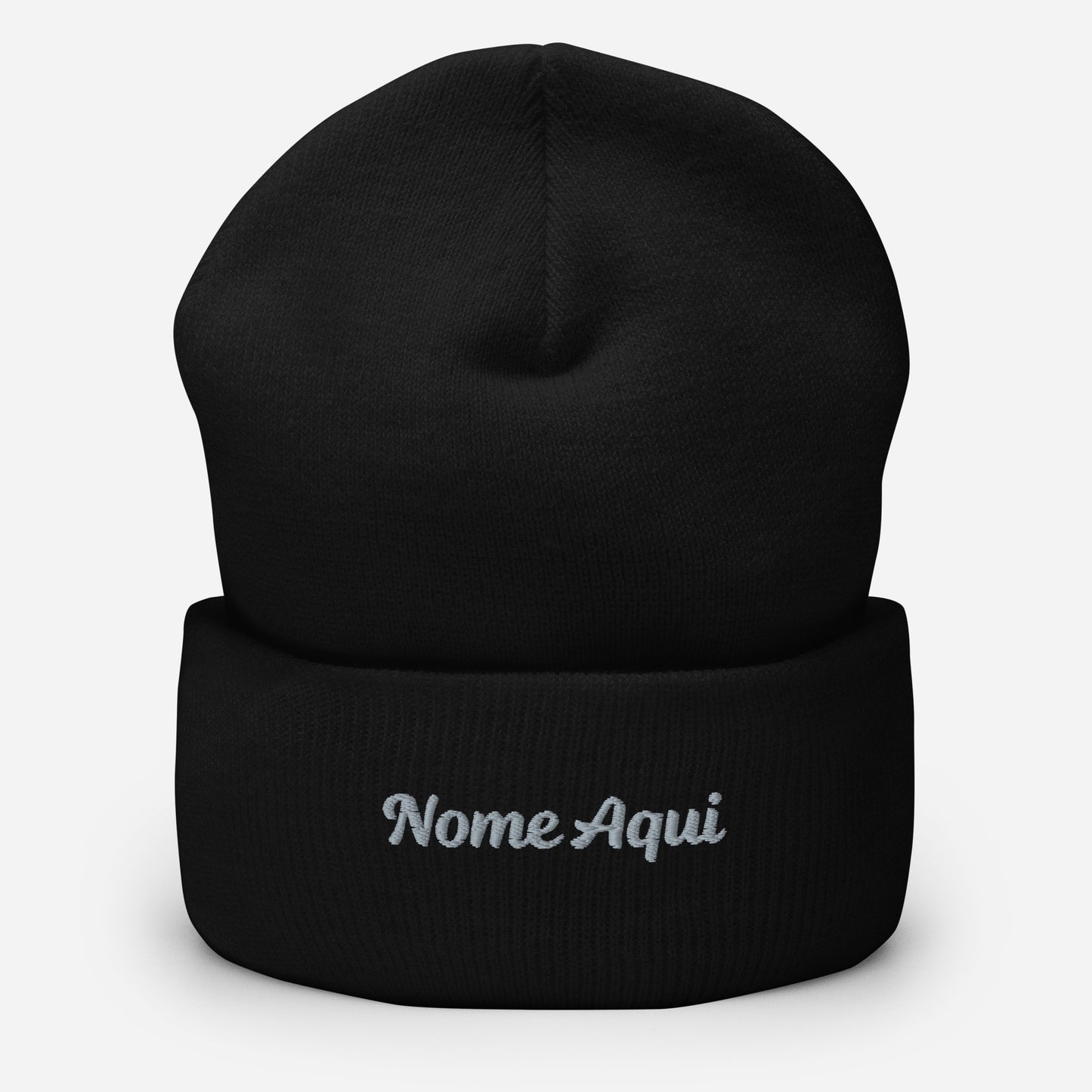 Gorro com Bainha Personalizado com Nome Bordado- Confortável e Elegante | Prendas Personalizadas