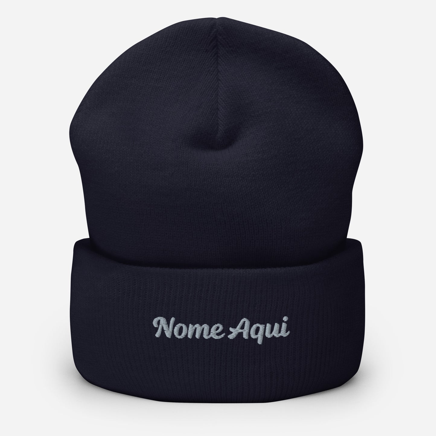 Gorro com Bainha Personalizado com Nome Bordado- Confortável e Elegante | Prendas Personalizadas