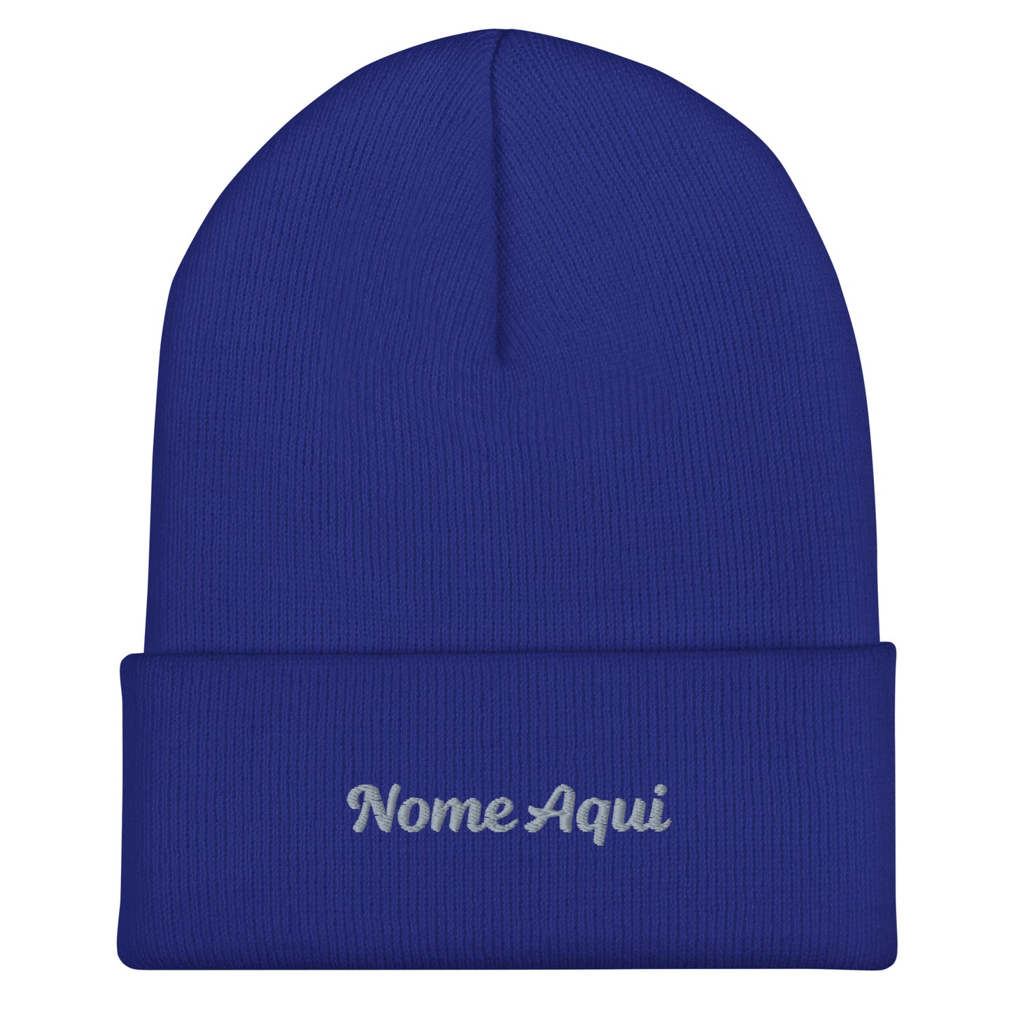 Gorro com Bainha Personalizado com Nome Bordado- Confortável e Elegante | Prendas Personalizadas