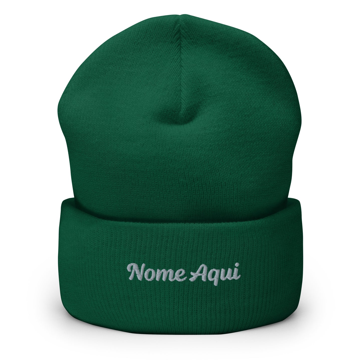 Gorro com Bainha Personalizado com Nome Bordado- Confortável e Elegante | Prendas Personalizadas