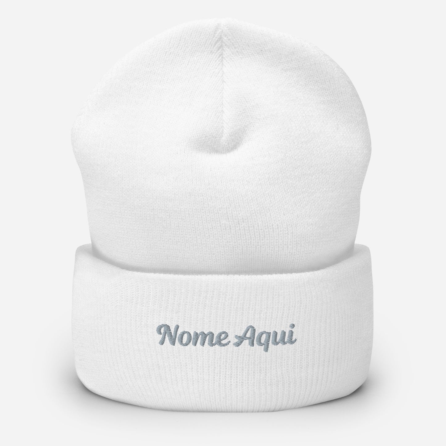 Gorro com Bainha Personalizado com Nome Bordado- Confortável e Elegante | Prendas Personalizadas