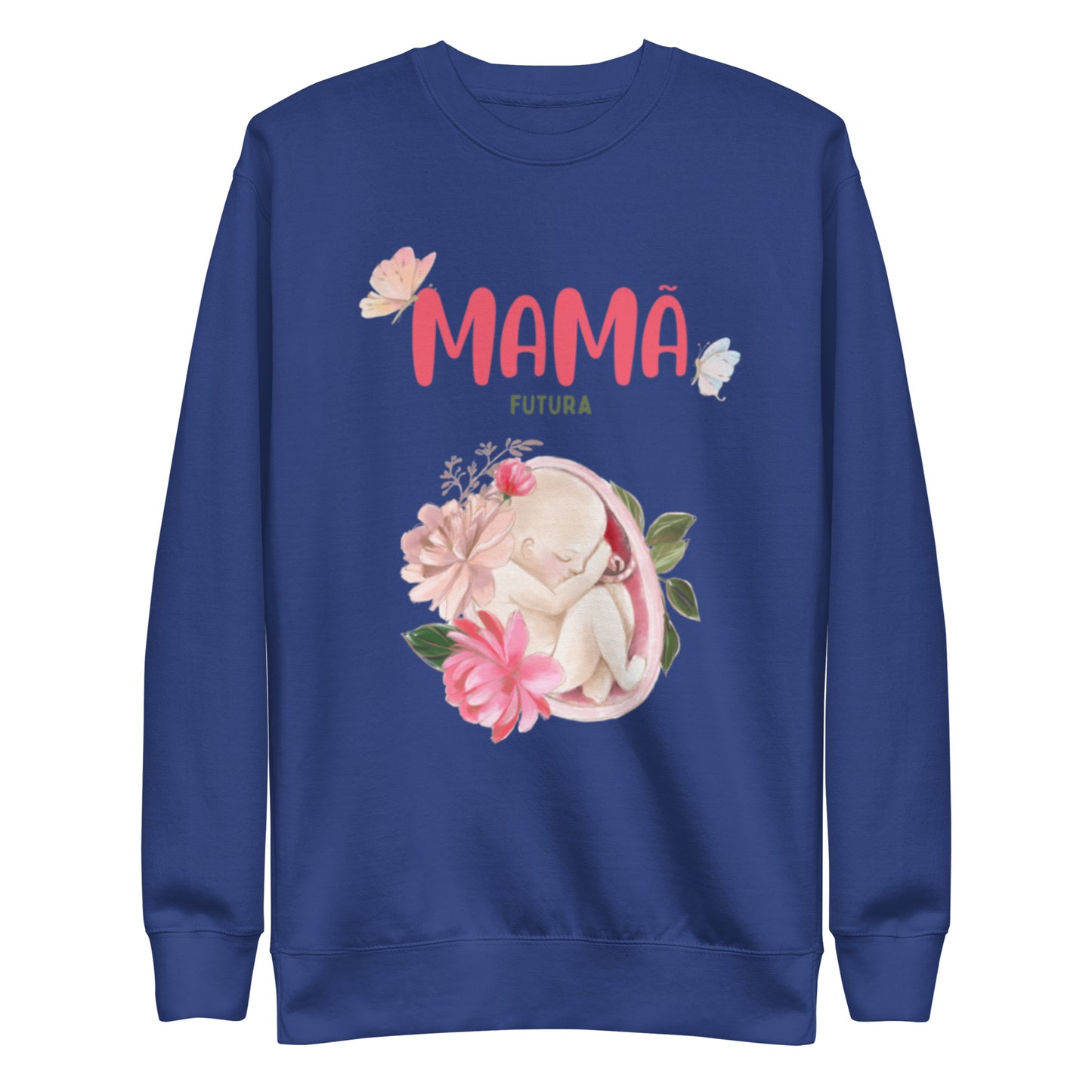 Sweatshirt Feminino Confortável para Futura Mamã | Prendas Personalizadas Portugal