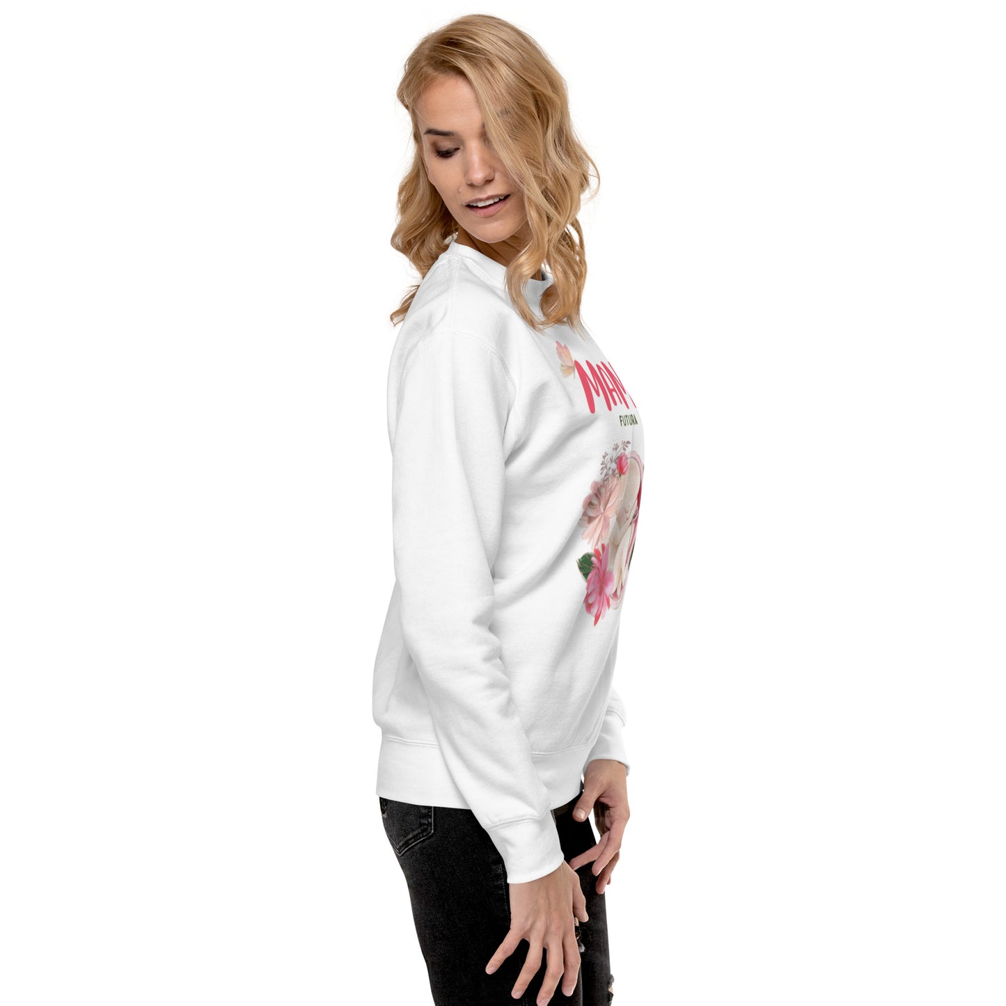 Sweatshirt Feminino Confortável para Futura Mamã | Prendas Personalizadas Portugal